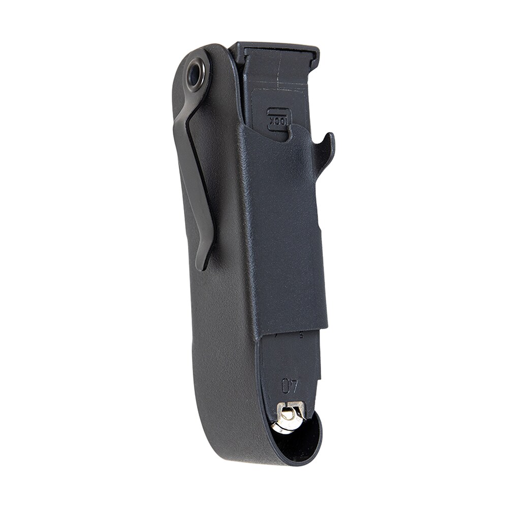 1791 gunleather tacsnag105r snagmag single black leather belt clip compatible w/glock 17/22/33 right hand 1791 Gunleather TACSNAG105R Snagmag Single Black Leather Belt Clip Compatible Sports South item 121710