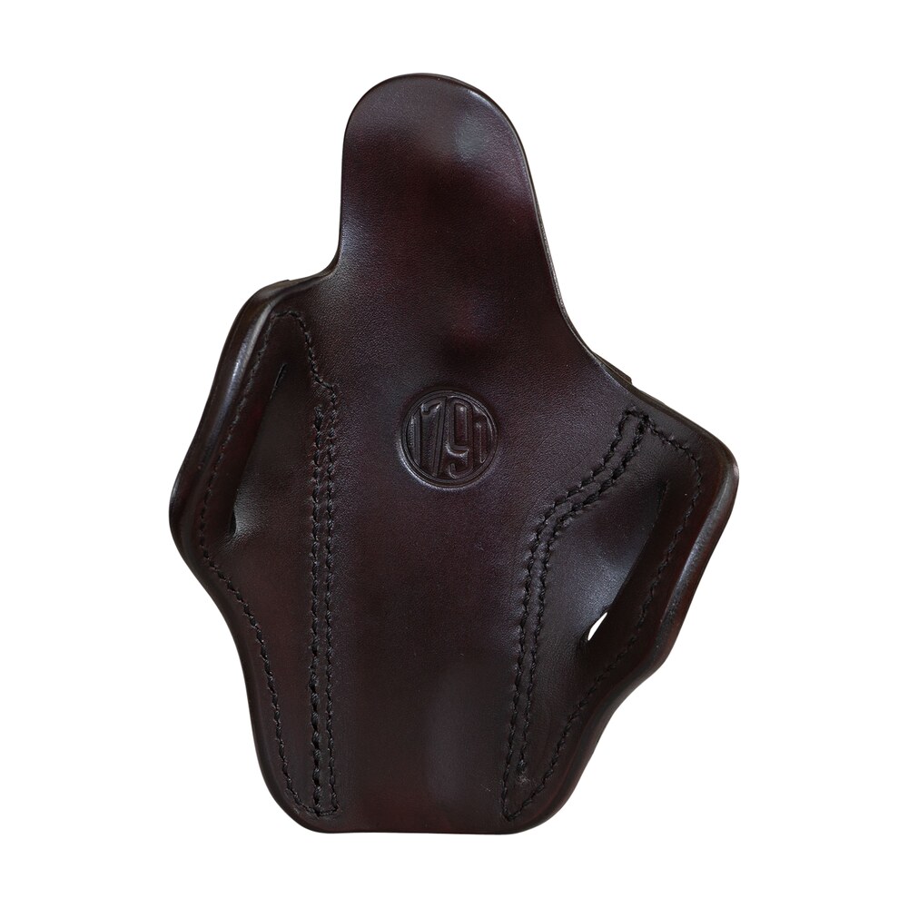 1791 gunleather orbh1sbrr bh1 optic ready owb size 01 signature brown leather belt slide fits 5" 1911 right hand 1791 Gunleather ORBH1SBRR BH1 Optic Ready OWB Size 01 Signature Brown Leather Belt Slide Sports South item 121730