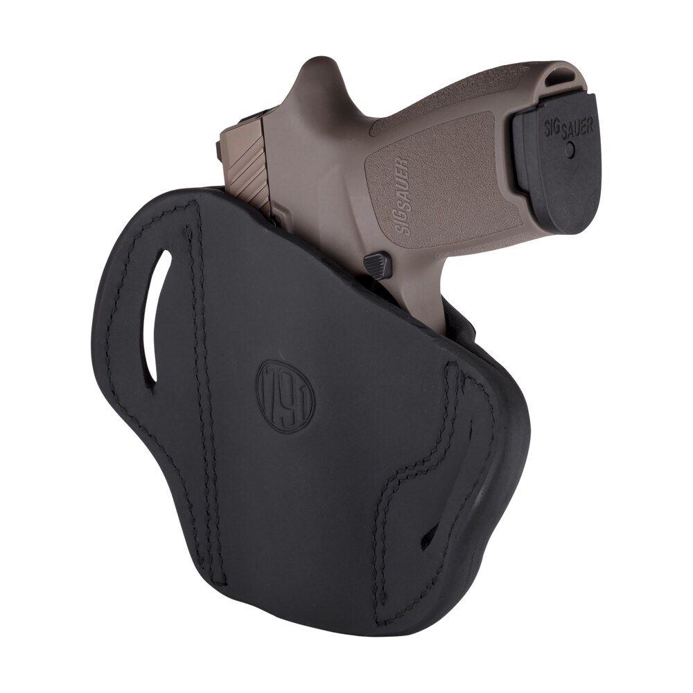 1791 gunleather orbh24ssblr bh2.4s optic ready owb size 2.4s stealth black leather belt slide fits fn 509/hk vp9sk right hand 1791 Gunleather ORBH24SSBLR BH2.4S Optic Ready OWB Size 2.4S Stealth Black Leather Belt Slide Sports South item 121738