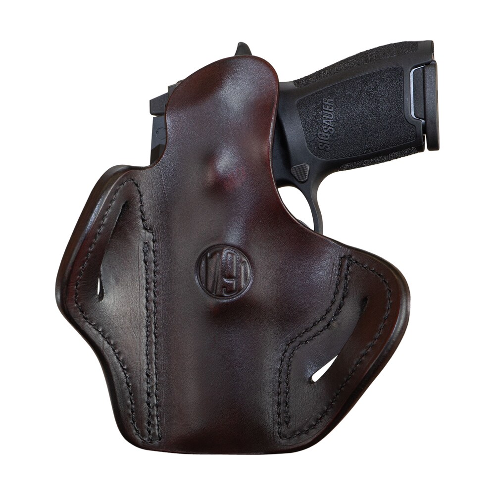 1791 gunleather orbh24ssbrr bh2.4s optic ready owb size 2.4s signature brown leather belt slide fits fn 509/hk vp9sk right hand 1791 Gunleather ORBH24SSBRR BH2.4S Optic Ready OWB Size 2.4S Signature Brown Leather Belt Slide Sports South item 121739