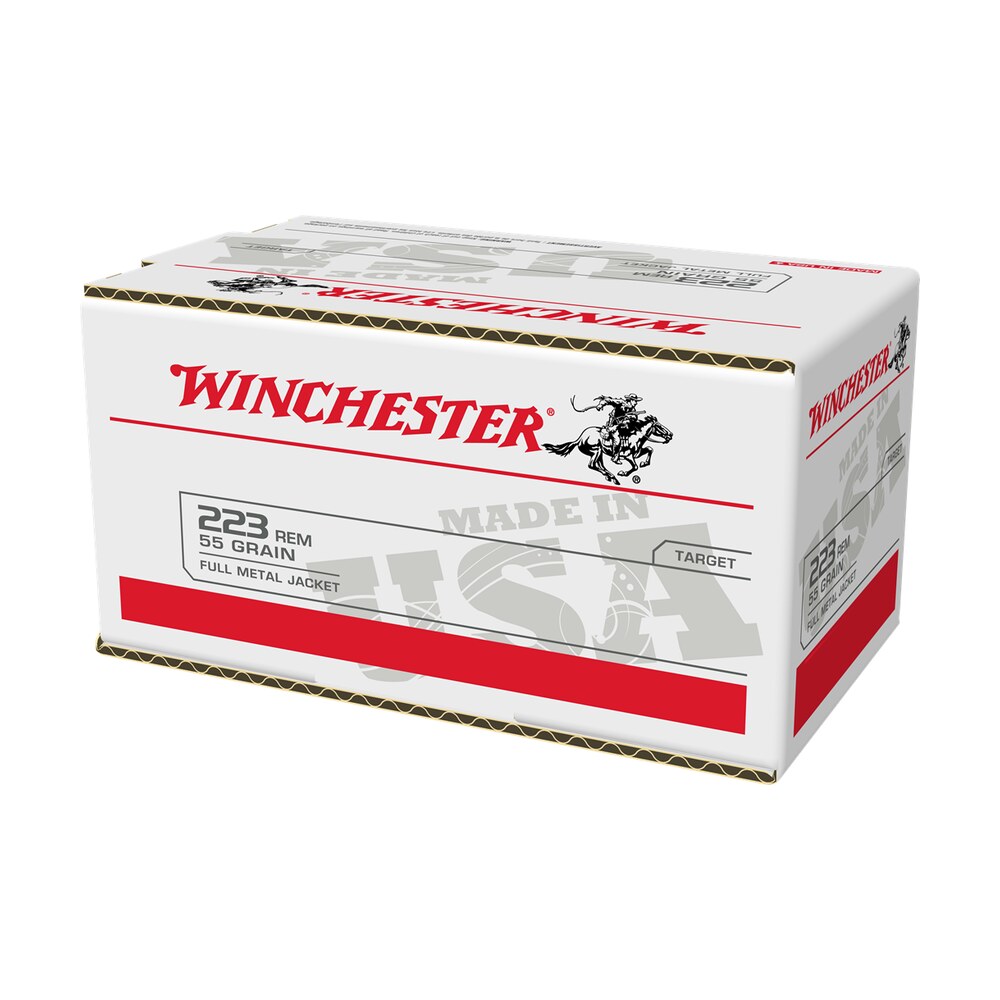 winchester ammo w223200 usa 223rem 55gr full metal jacket 200 per bx/4 case *value pack Winchester Ammo W223200 USA 223Rem 55gr Full Metal Jacket 200 Per Bx/4 Case *Value Pack Sports South item 121894