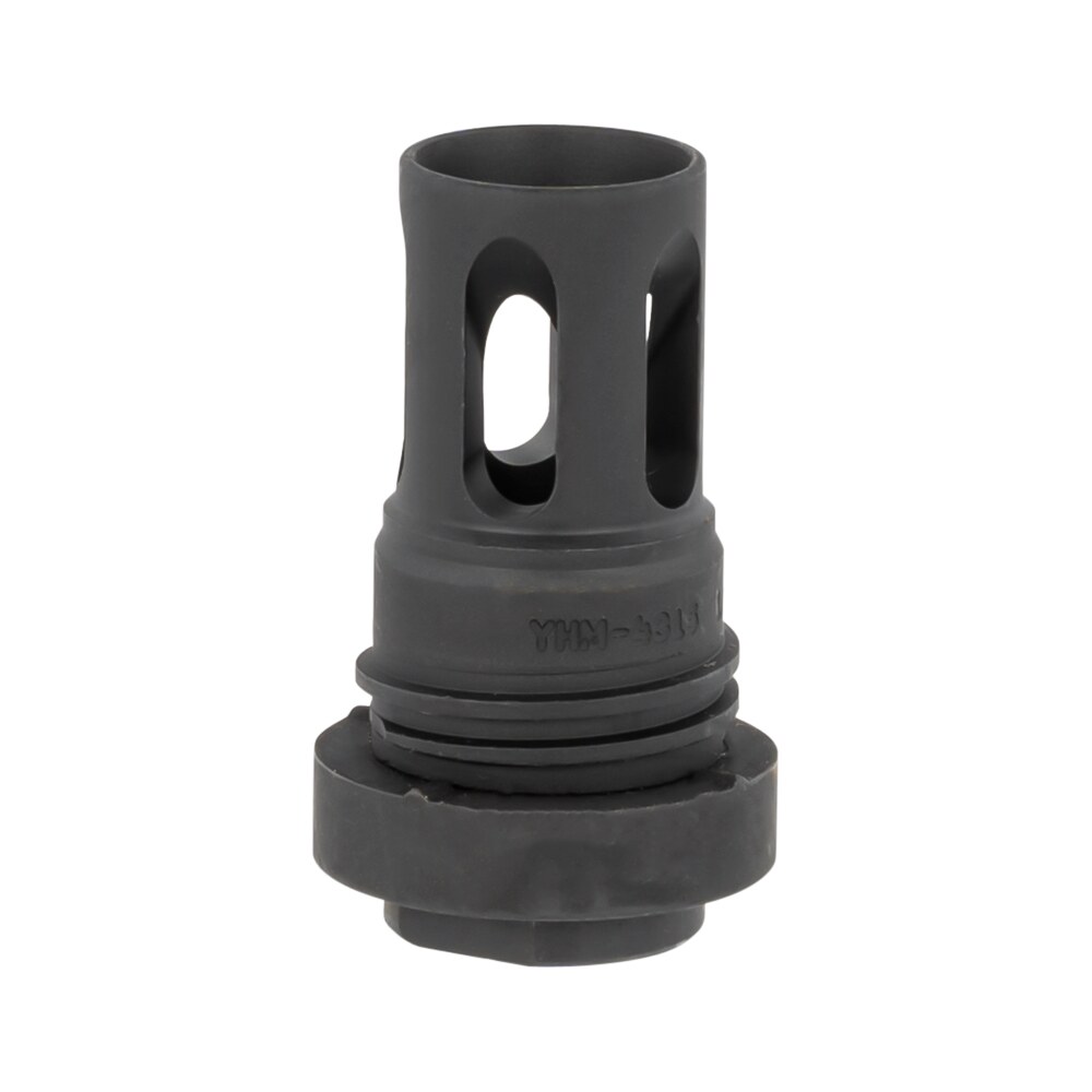 yankee hill 431536a mini qd flash hider black phosphate steel with 1/2" 36 tpi threads & 2.13" oal for 5.56x45mm nato ar platform Yankee Hill 431536A Mini QD Flash Hider Black Phosphate Steel Sports South item 121976