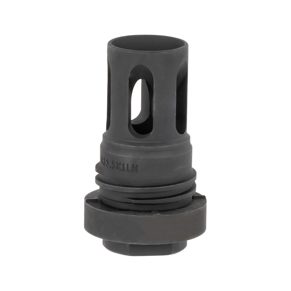 yankee hill 4315m13la mini qd flash hider black phosphate m13.5x 1 lh threads 2.13" oal for 5.56x45mm nato ar platform Yankee Hill 4315M13LA Mini QD Flash Hider Black Phosphate M13.5x 1 LH Threads 2.13" OAL for Sports South item 121977