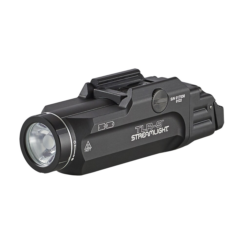 streamlight 69464 tlr 9 gun light black anodized 1,000 lumens white led Streamlight 69464 TLR-9 Gun Light Black Anodized 1,000 Lumens White LED Sports South item 122367