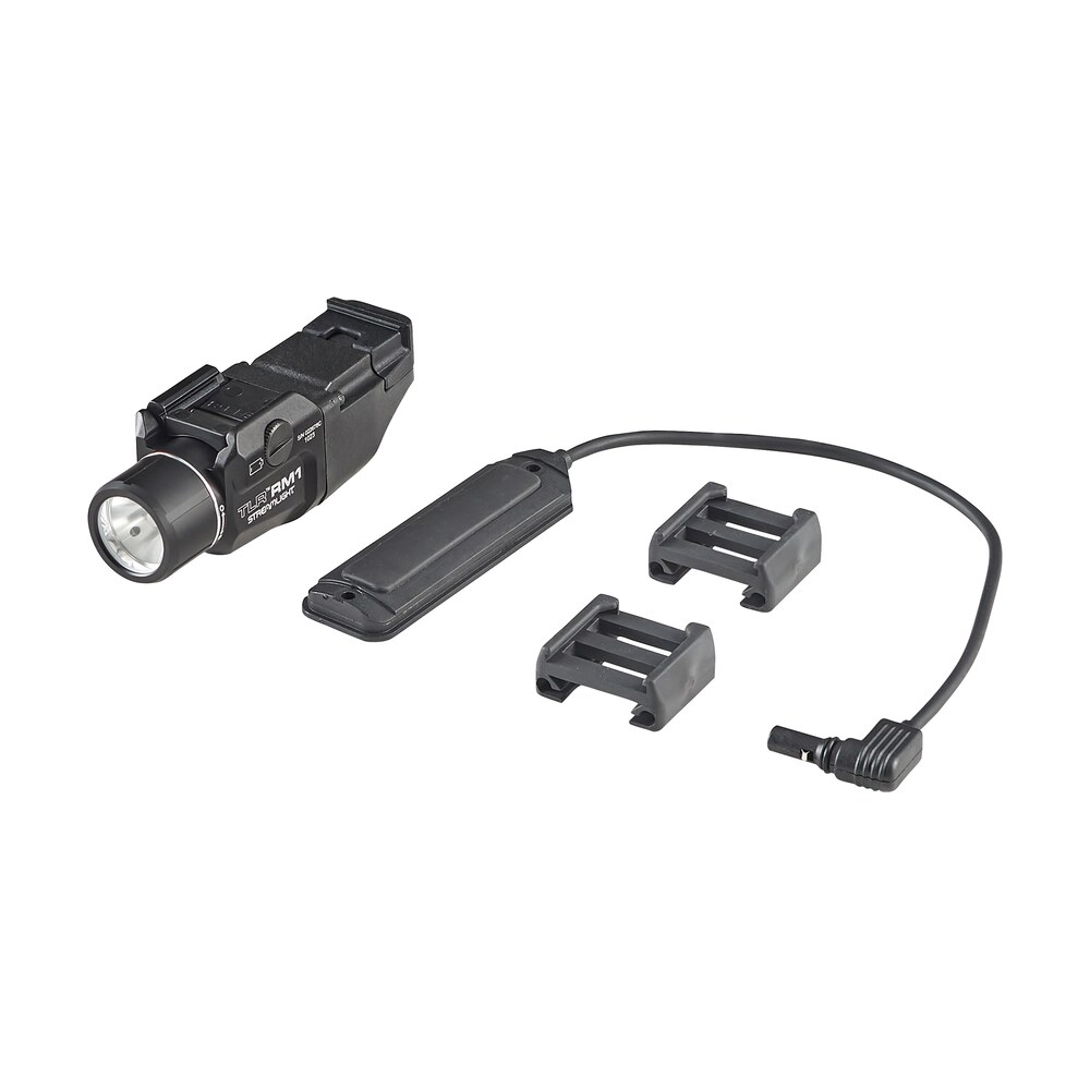 streamlight 69440 tlr 1 rm black anodized aluminum, 500 lumens white, 210 meters beam, picatinny rail mount Streamlight 69440 TLR-1 RM Black Anodized Aluminum, 500 Lumens White, 210 Meters Beam, Sports South item 122369