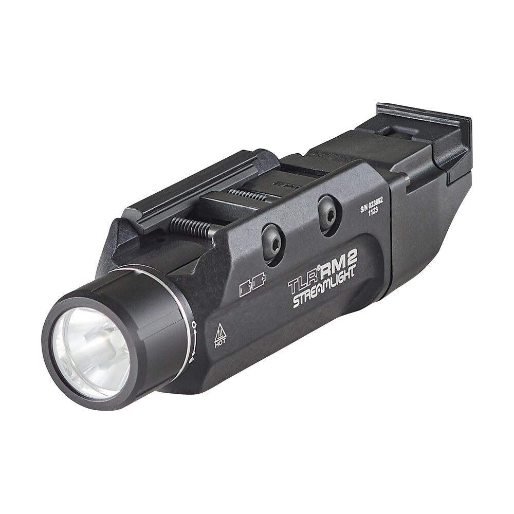 streamlight 69451 tlr 2 rm black anodized aluminum, 1,000 lumens white, 297 meters beam, picatinny rail mount Streamlight 69451 TLR-2 RM Black Anodized Aluminum, 1,000 Lumens White, 297 Meters Beam, Sports South item 122372