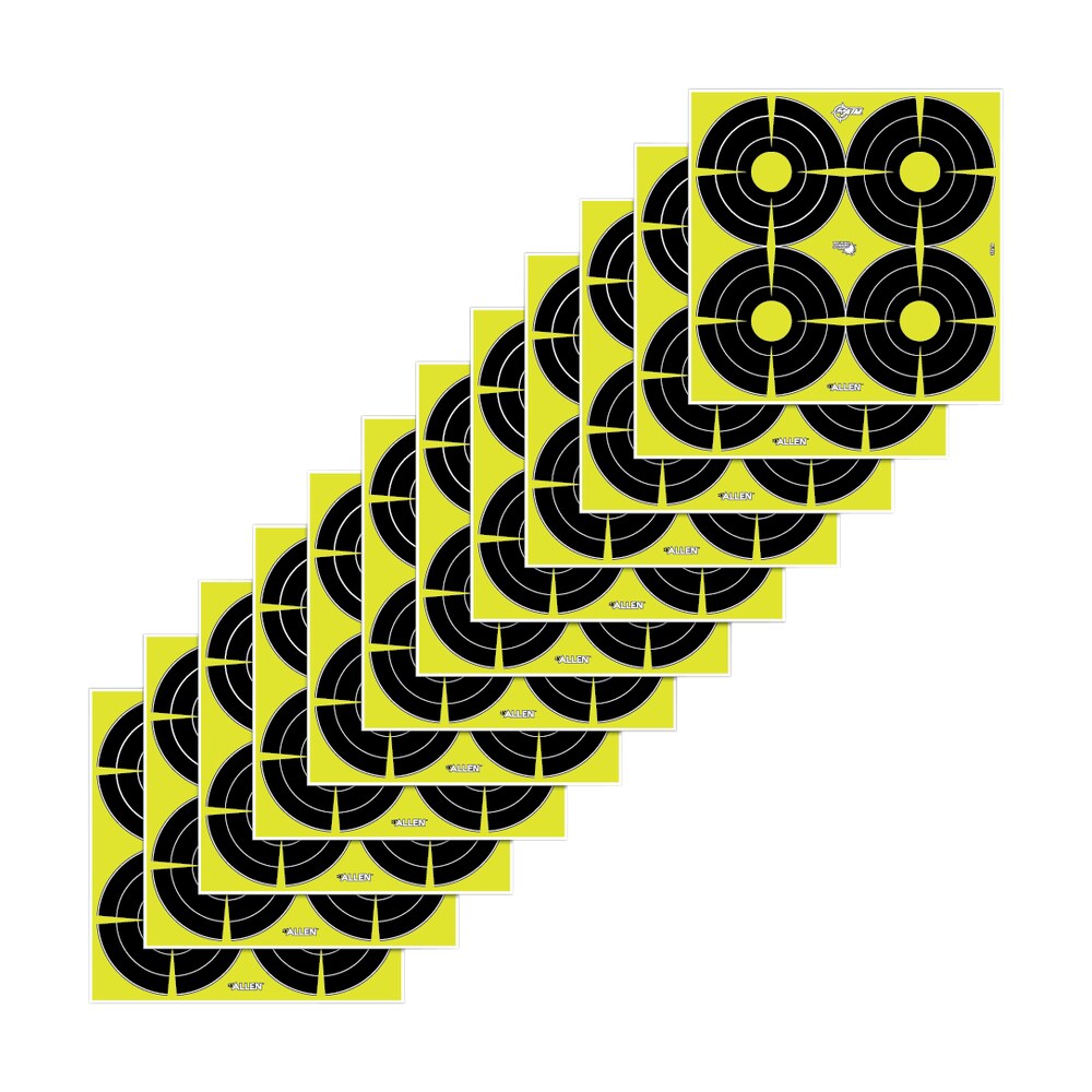 ez aim 15218 splash reactive target spot paper hanging 12" x 12" black/yellow 12 pk EZ-Aim 15218 Splash Reactive Target SPOT Paper Hanging 12" x 12" Black/Yellow 12 PK Sports South item 122500