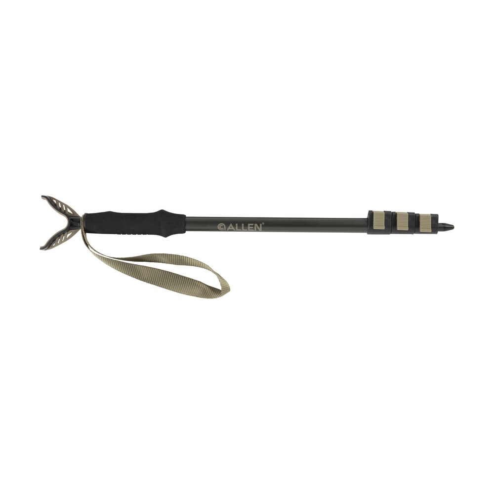allen 2163 swift shooting stick monopod made of matte black aluminum with padded grip surface & 21.50 61" vertical adjustment Allen 2163 Swift Shooting Stick Monopod made of Matte Black Aluminum Sports South item 122547