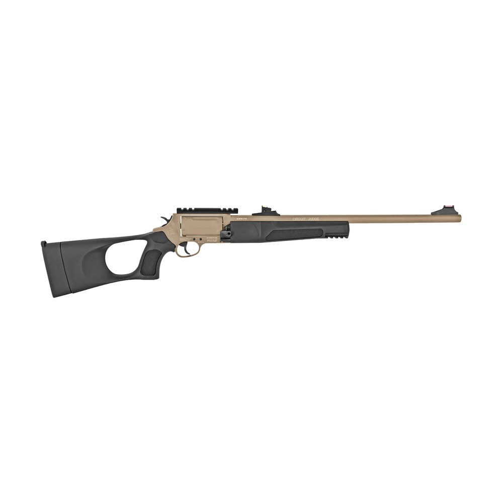 rossi scjt4510d circuit judge 45 colt (lc) caliber with 5rd capacity, 18.50" barrel, sand cerakote metal finish & black synthetic stock right hand (full size) Rossi SCJT4510D Circuit Judge 45 Colt (LC) Caliber Sports South item 122643