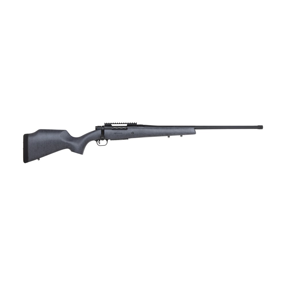 mossberg 28104 patriot long range hunter 6.5 prc caliber with 4+1 capacity, 24" threaded/fluted barrel, matte blued metal finish & sniper gray fixed monte carlo stock right hand (full size) Mossberg 28104 Patriot Long Range Hunter 6.5 PRC Caliber Sports South item 123022