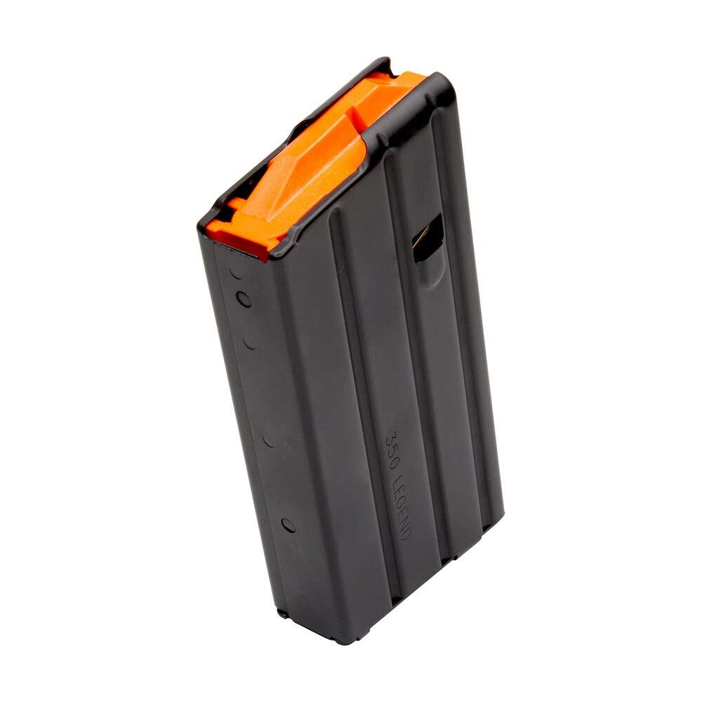 duramag 2035041178cpd ss 20rd 350 legend for ar 15 black w/ orange follower detachable DuraMag 2035041178CPD SS 20rd 350 Legend for AR-15 Black Sports South item 123279