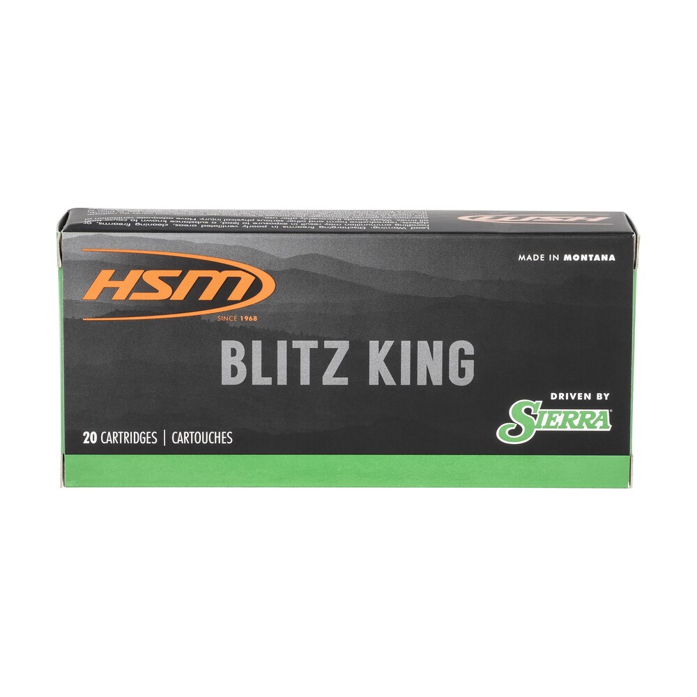 hsm 2225020n varmint 22 250 rem 55 gr sierra blitzking 20 per box/ 25 case HSM 2225020N Varmint 22-250 Rem 55 gr Sierra BlitzKing 20 Per Box/ 25 Case Sports South item 123463