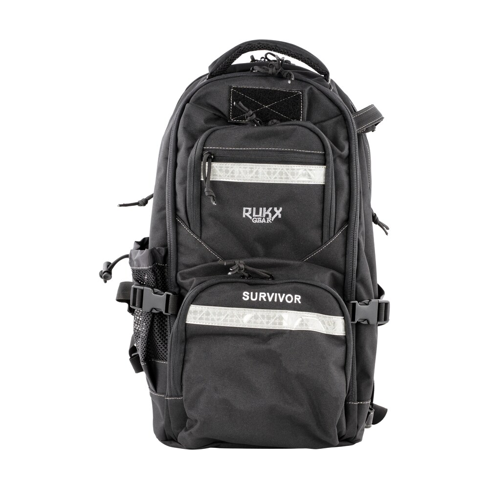 rukx gear atictsurb survivor backpack black 600d polyester Rukx Gear ATICTSURB Survivor Backpack Black 600D Polyester Sports South item 123601