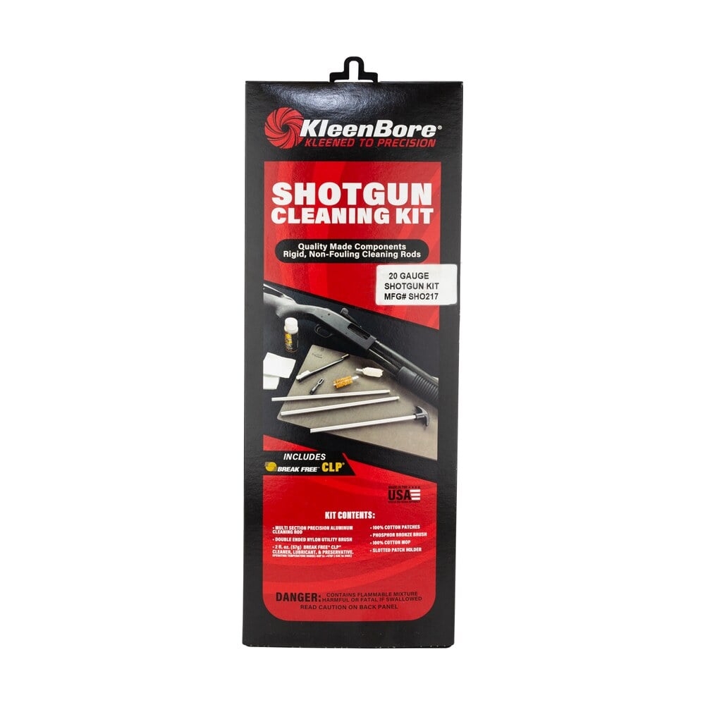 kleenbore sho217 classic cleaning kit 20 gauge shotgun KleenBore SHO217 Classic Cleaning Kit 20 Gauge Shotgun Sports South item 123645