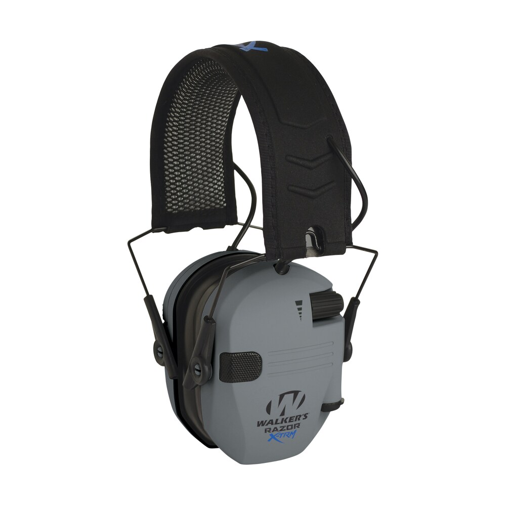 walker's gwpxdrsemg razor x trm digital electronic muff 21 db over the head gray/black polymer Walker's GWPXDRSEMG Razor X-TRM Digital Electronic Muff 21 dB Over the Head Gray/Black Polymer Sports South item 124083