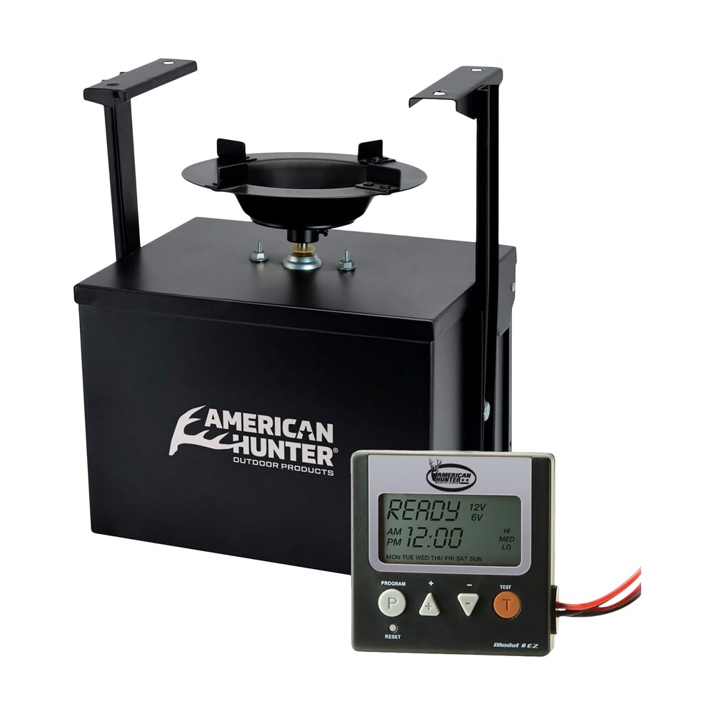 american hunter 20558 heavy duty spin kit 8 programs 1 30 seconds duration black features digital timer American Hunter 20558 Heavy Duty Spin Kit 8 Programs 1-30 Seconds Duration Black Features Sports South item 124113
