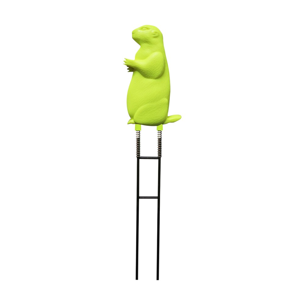 birchwood casey 48030 ground strike prairie chuck pistol/rifle rubber/metal yellow green prairie dog illustration impact enhancement motion Birchwood Casey 48030 Ground Strike Prairie Chuck Pistol/Rifle Rubber/Metal Yellow Green Sports South item 124266