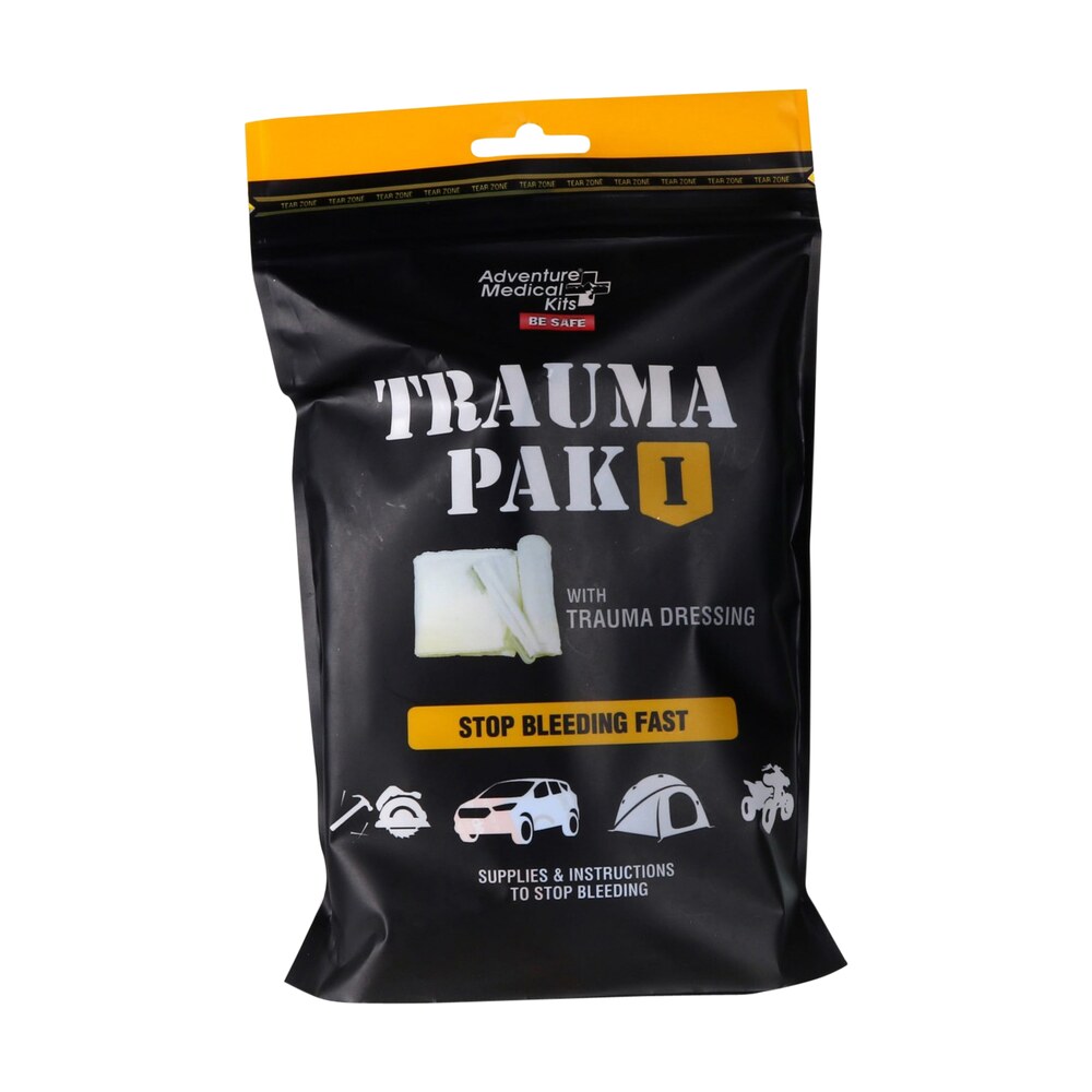 adventure medical kits 20640295 trauma pak i stop bleeding clotting gauze Adventure Medical Kits 20640295 Trauma Pak I Stop Bleeding Clotting Gauze Sports South item 124932