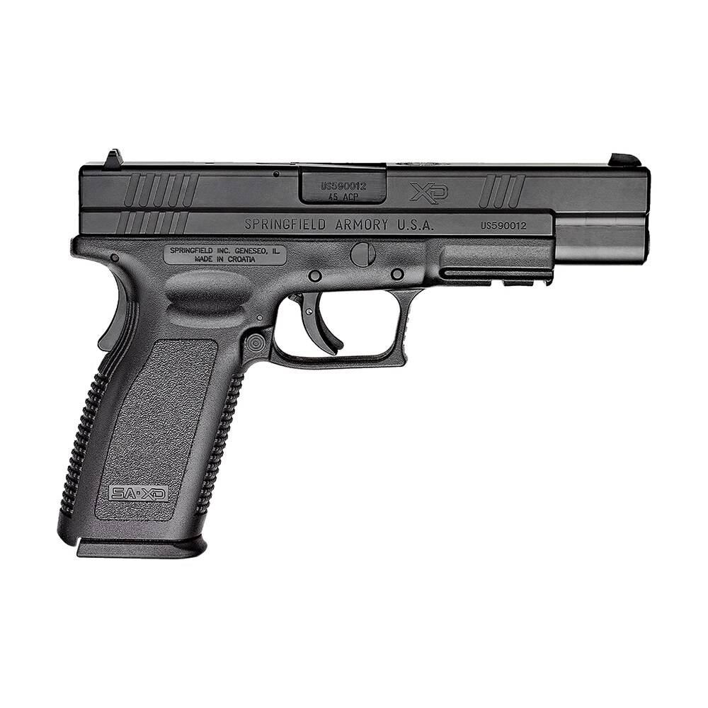 springfield armory xd9621 xd tactical *ca compliant 45 acp 10+1 5″ black steel barrel, black melonite long/serrated steel slide, black polymer frame w/picatinny rail Springfield Armory XD9621 XD Tactical *CA Compliant 45 ACP 10+1 5" Black Steel Sports South item 12541