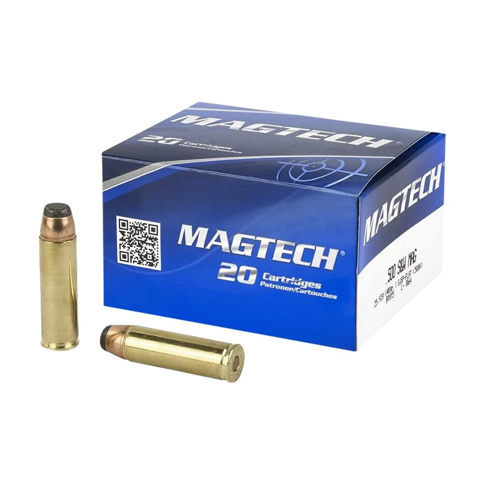 magtech 500a range/training 500s&wmag 400gr semi jacketed soft point flat 20 per box/25 case Magtech 500A Range/Training 500S&WMag 400gr Semi Jacketed Soft Point Flat 20 Per Box/25 Sports South item 12548
