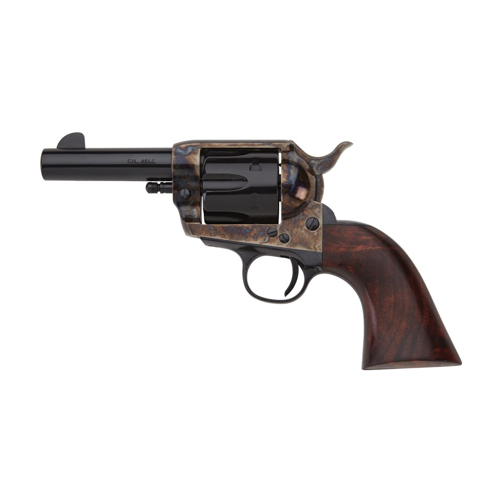 pietta hf45chs312nm 1873 great western ii sheriff 45 colt (long colt) 6rd 3.50" blued steel barrel & cylinder, color case hardened steel frame, walnut grip, exposed hammer Pietta HF45CHS312NM 1873 Great Western II Sheriff 45 Colt (Long Colt) 6rd 3.50" Blued Steel Sports South item 125976
