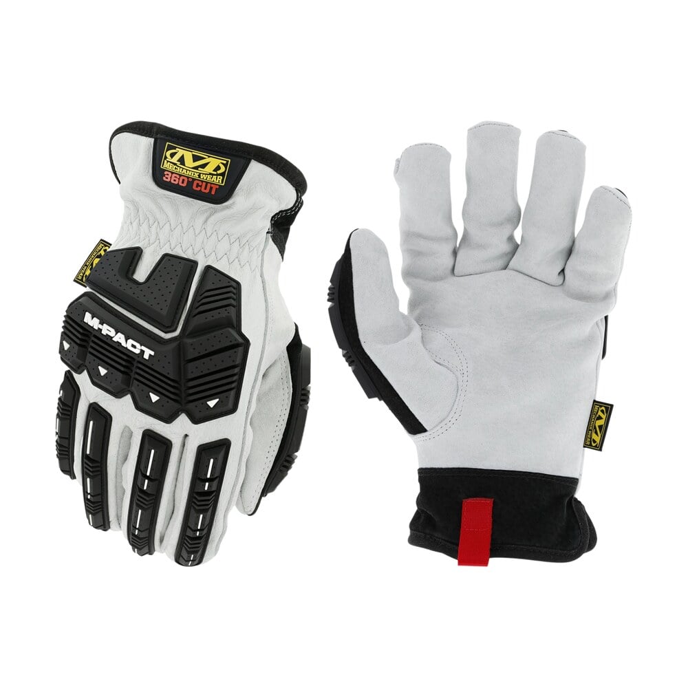 mechanix wear ldmphdx000 m pact hd driver f8 360 white durahide leather small elastic Mechanix Wear LDMPHDX000 M-Pact HD Driver F8-360 White DuraHide Leather Small Elastic Sports South item 126127
