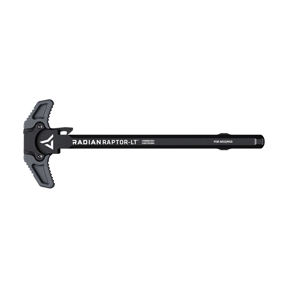 radian weapons r0150 raptor lt lightweight ambi charging handle, stealth gray, fits mil spec ar 15/m16 platform Radian Weapons R0150 Raptor LT Lightweight Ambi Charging Handle, Stealth Gray, Sports South item 126429