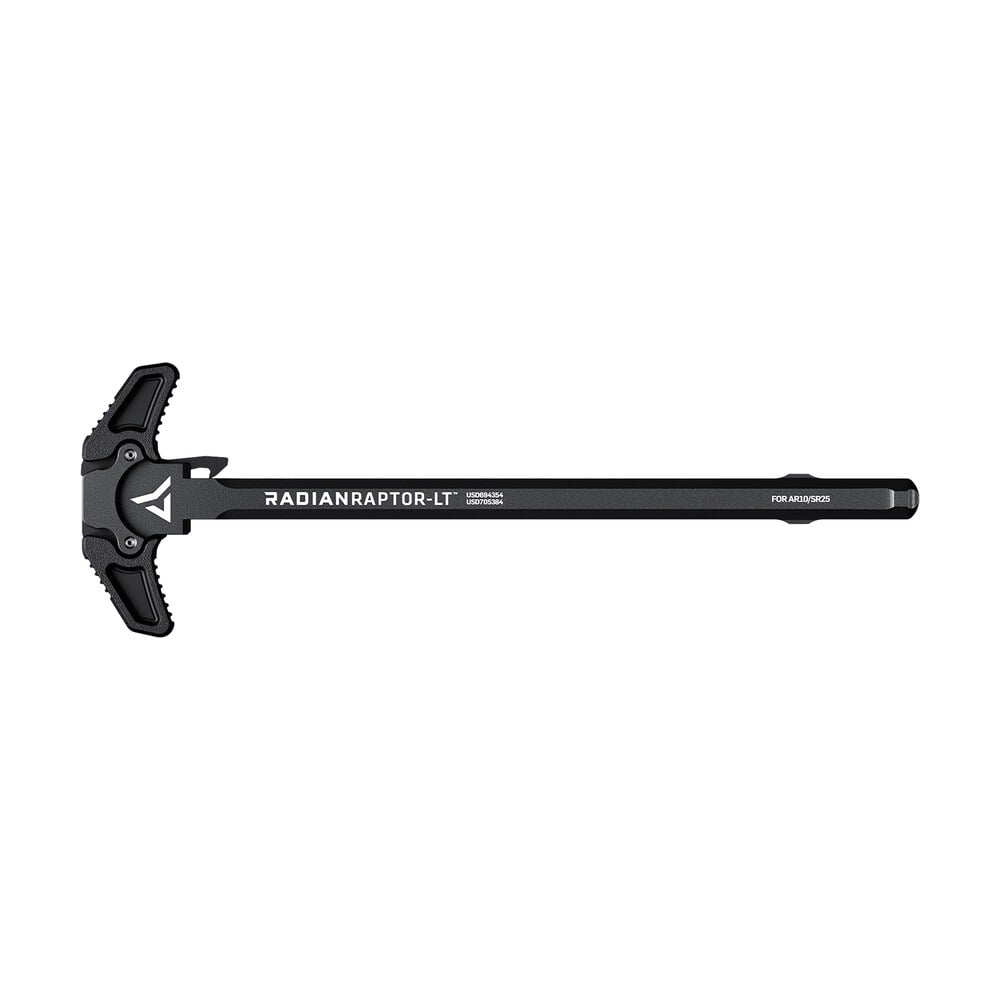 radian weapons r0151 raptor lt lightweight ambi charging handle, black, fits ar 10/sr 25 platform Radian Weapons R0151 Raptor LT Lightweight Ambi Charging Handle, Black, Sports South item 126475