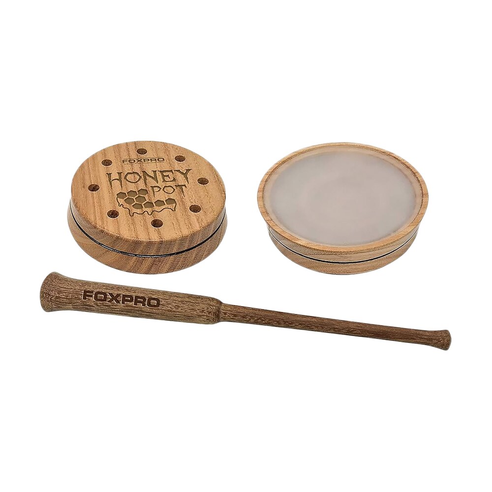 foxpro hpcrystal honey pot friction call turkey sounds attracts turkeys natural honey locust wood/crystal Foxpro HPCRYSTAL Honey Pot Friction Call Turkey Sounds Attracts Turkeys Natural Honey Locust Sports South item 126591