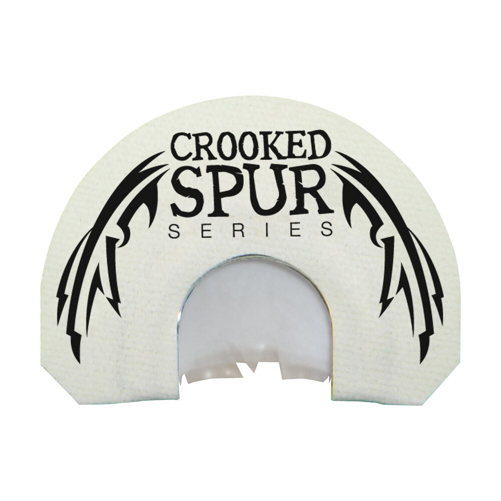 foxpro csmouthwhtslash crooked spur v cut slash diaphragm call triple reed turkey sounds attracts turkeys white Foxpro CSMOUTHWHTSLASH Crooked Spur V-Cut Slash Diaphragm Call Triple Reed Turkey Sounds Sports South item 126596