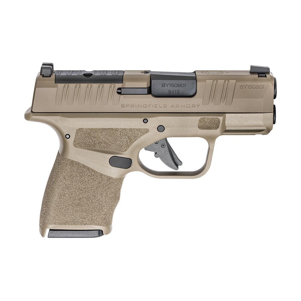 springfield armory hc9319fosp hellcat micro compact osp 9mm luger 3" 11+1, 13+1 flat dark earth flat dark earth cerakote steel slide adaptive textured flat dark earth polymer grip Springfield Armory HC9319FOSP Hellcat Micro-Compact OSP 9mm Luger 3" 11+1, 13+1 Flat Dark Earth Sports South item 126622