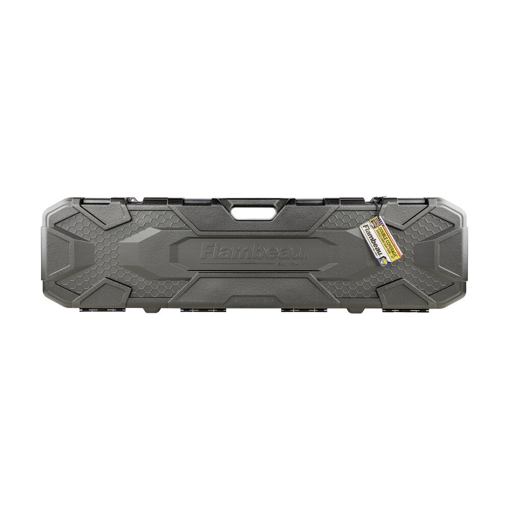 flambeau 5013sn double coverage single gun case black polymer 50" scoped rifle or shotgun Flambeau 5013SN Double Coverage Single Gun Case Black Polymer 50" Scoped Rifle Or Shotgun Sports South item 126747