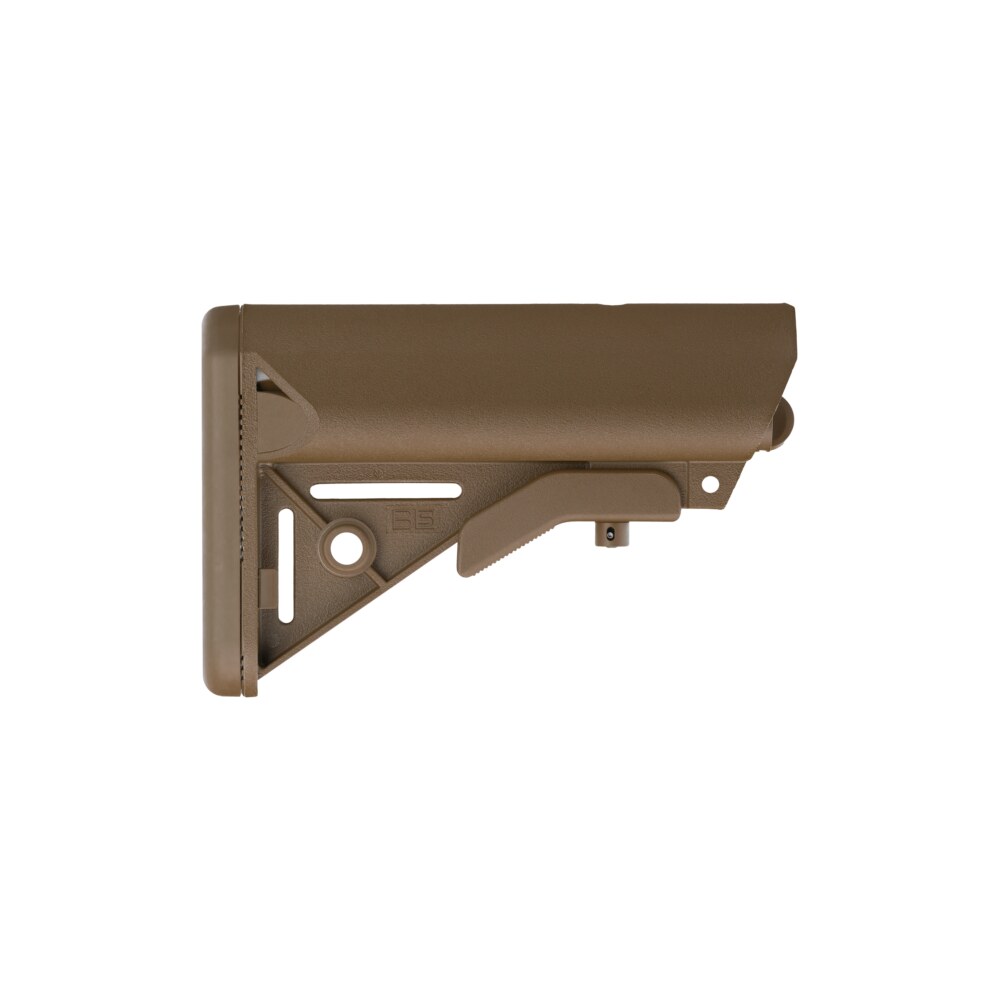 b5 systems sop1076 enhanced sopmod coyote brown synthetic for ar platform with mil spec receiver extension (tube not included) B5 Systems SOP1076 Enhanced SOPMOD Coyote Brown Synthetic for AR-Platform Sports South item 126921