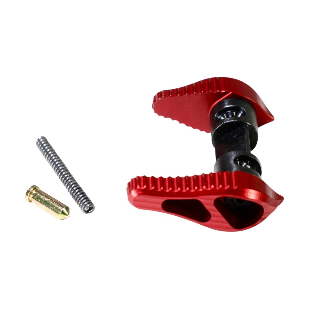timber creek outdoor inc ambissr safety selector 45/90 degree ar platform red anodized aluminum ambidextrous TIMBER CREEK OUTDOOR INC AMBISSR Safety Selector 45/90 Degree AR Platform Red Anodized Aluminum Sports South item 126936