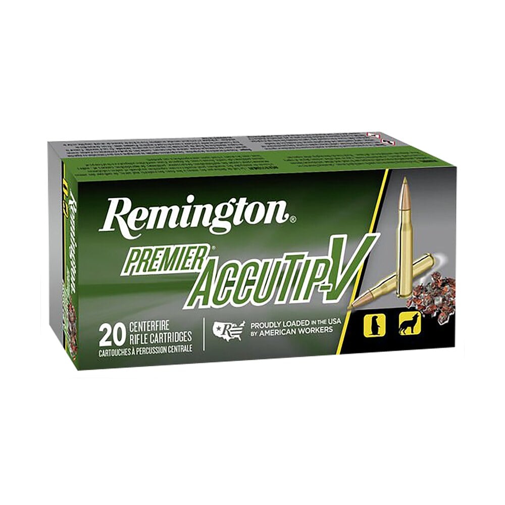 remington ammunition 29218 premier accutip v 204ruger 32gr accutip v 20 per box/10 case Remington Ammunition 29218 Premier Accutip-V 204Ruger 32gr AccuTip V 20 Per Box/10 Case Sports South item 12767