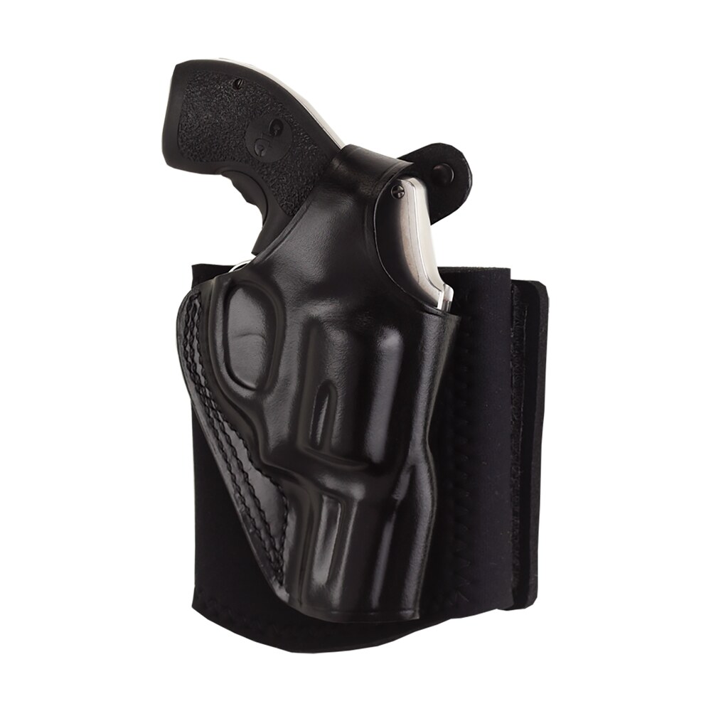 galco ag870rb ankle glove size fits ankles up to 13" black leather hook & loop fits sig p365 fits sig p365xl right hand Galco AG870RB Ankle Glove Size Sports South item 128794
