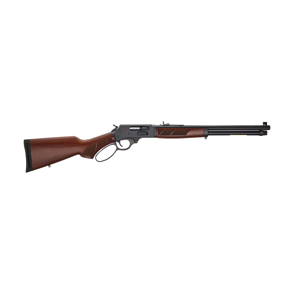 henry h010g side gate full size 45 70 gov 4+1 18.43" blued steel barrel, blued steel receiver, american walnut stock right hand Henry H010G Side Gate Full Size 45-70 Gov 4+1 18.43" Blued Steel Sports South item 128825