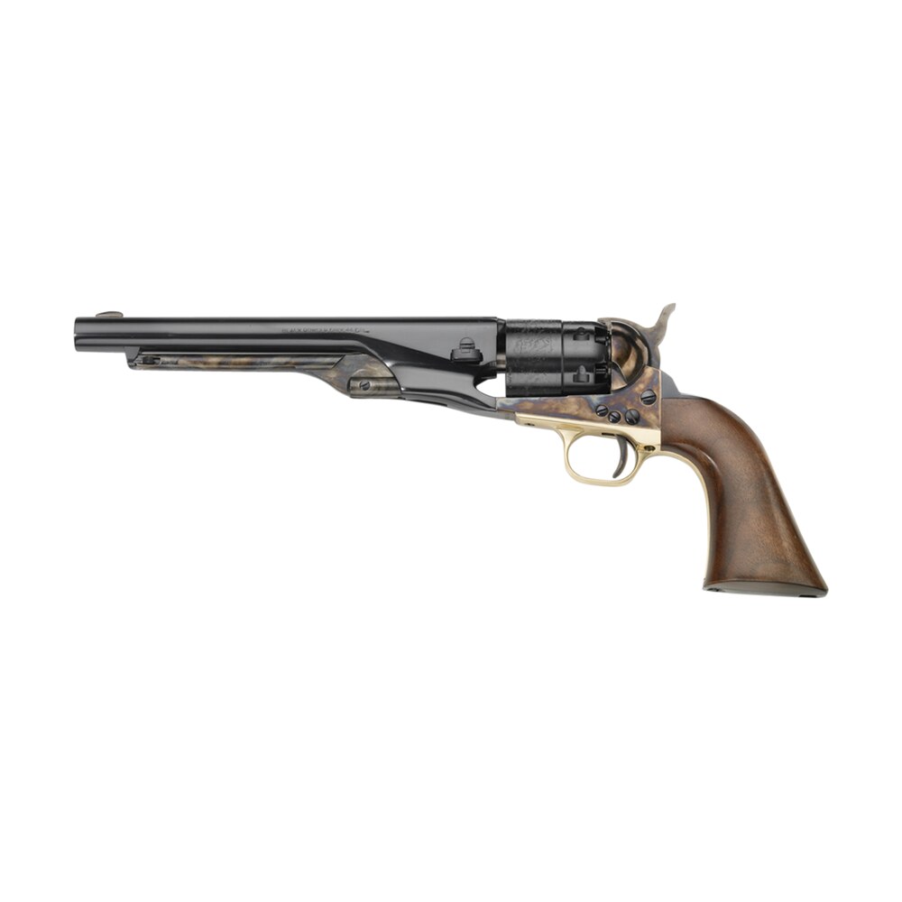 pietta pf60ch448 1860 army 44 cal 6rd 8" blued steel barrel & cylinder, color case hardened frame, walnut grip Pietta PF60CH448 1860 Army 44 Cal 6rd 8" Blued Steel Barrel & Cylinder, Color Case Hardened Sports South item 128854