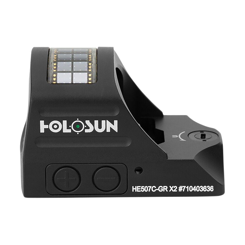 holosun he507cgrx2 507 black anodized 1 x 0.63" x 0.91" 2 moa green dot/32 moa circle multi reticle Holosun HE507CGRX2 507 Black Anodized 1 x 0.63" x 0.91" 2 MOA Green Dot/32 MOA Circle Multi Sports South item 128941