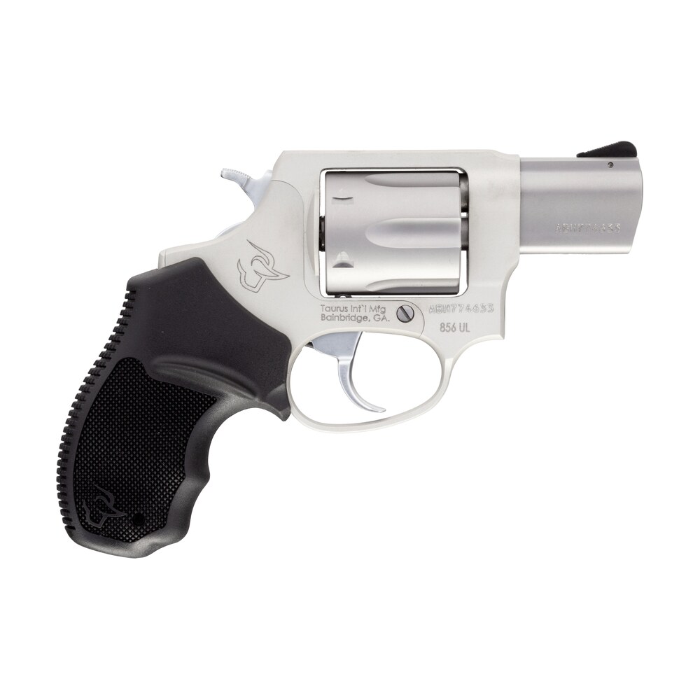 taurus 2 85629ul 856 ultra lite *ca compliant 38 special 6rd 2" matte stainless steel black rubber grip Taurus 2-85629UL 856 Ultra-Lite *CA Compliant 38 Special 6rd 2" Matte Stainless Steel Black Sports South item 129118