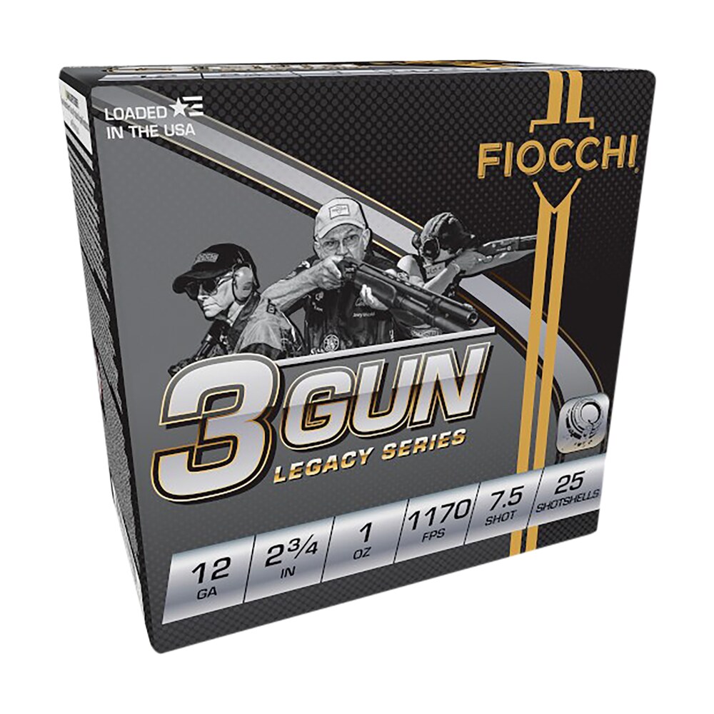 fiocchi 12dl3g75 3 gun match legacy series 12gauge 2.75" 1oz 7.5shot 25 per box/10 case Fiocchi 12DL3G75 3-Gun Match Legacy Series 12Gauge 2.75" 1oz 7.5Shot 25 Per Box/10 Case Sports South item 129252