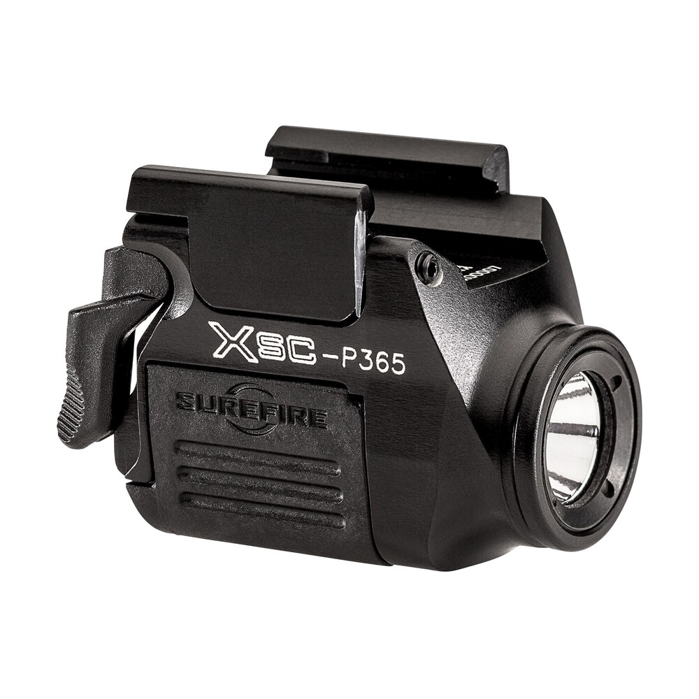 surefire xscp365 xsc micro compact black anodized 350 lumens white led sig sauer p365/p365xl SureFire XSCP365 XSC Micro-Compact Black Anodized 350 Lumens White LED Sig Sauer P365/P365XL Sports South item 129469