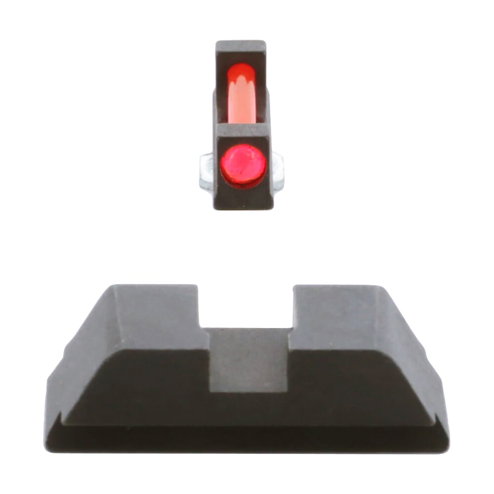 ameriglo gft113 range series sight set for glock red fiber optic front sight black rear sight AmeriGlo GFT113 Range Series Sight Set for Glock Red Fiber Optic Front Sight-Black Rear Sight Sports South item 129600