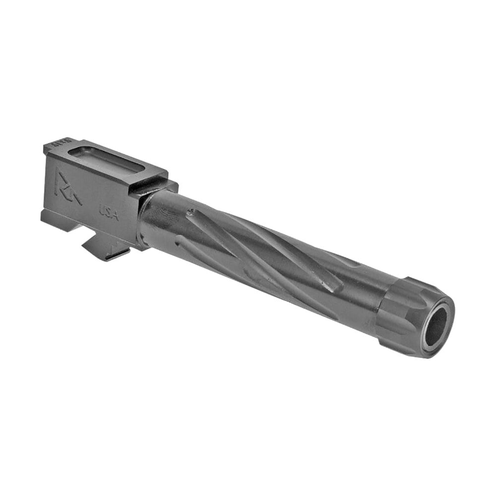 rival arms ra20g202d precision v1 match grade 9mm luger compatible w/glock 19 gen3 4, 4.02" fluted threaded pvd stainless steel, target crown Rival Arms RA20G202D Precision V1 Match Grade 9mm Luger Compatible Sports South item 129783