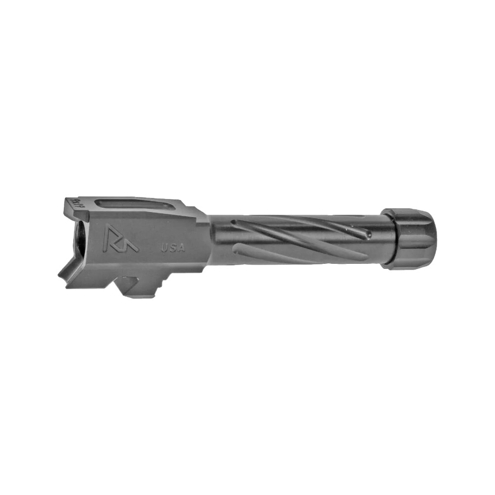 rival arms ra20g302d precision v1 match grade 9mm luger compatible w/glock 43 3.41" fluted threaded pvd stainless steel Rival Arms RA20G302D Precision V1 Match Grade 9mm Luger Compatible Sports South item 129801