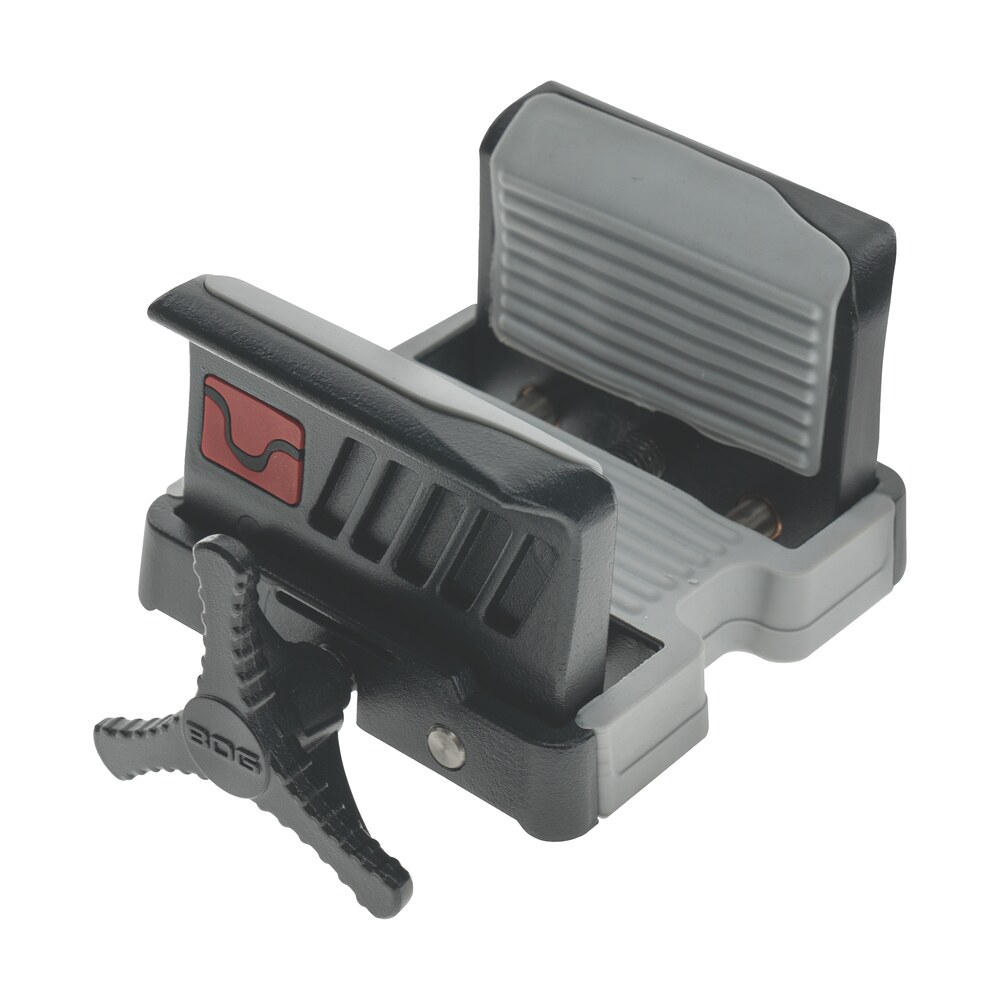 bog pod 1117132 deathgrip ultralight tripod head for arca swiss, switcheroo, 1/4 20 & 3/8" 16 thread stud gray Bog-Pod 1117132 DeathGrip Ultralight Tripod Head For Arca-Swiss, Switcheroo, 1/4-20 & Sports South item 129848