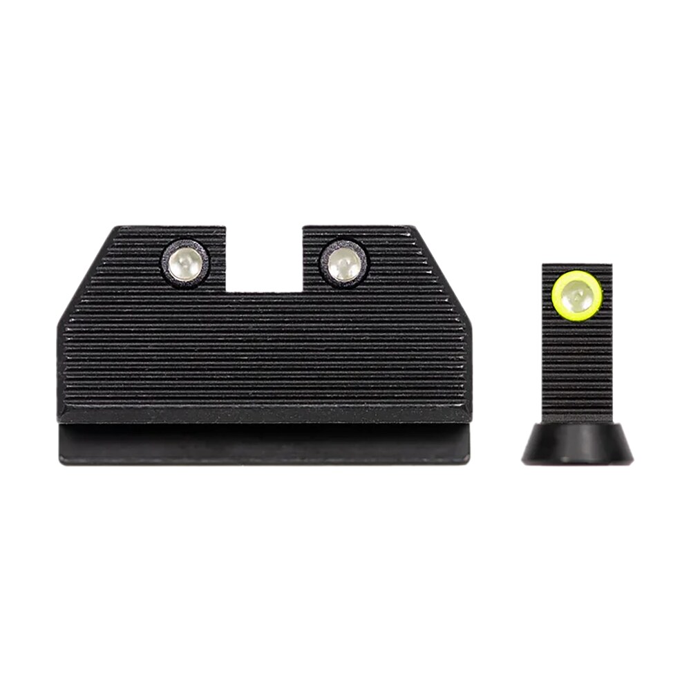 night fision czu077286355ygzg optics ready stealth series for cz usa green tritium yellow outline front sight green tritium black outline rear sight Night Fision CZU077286355YGZG Optics Ready Stealth Series For CZ-USA Green Tritium Yellow Sports South item 129901