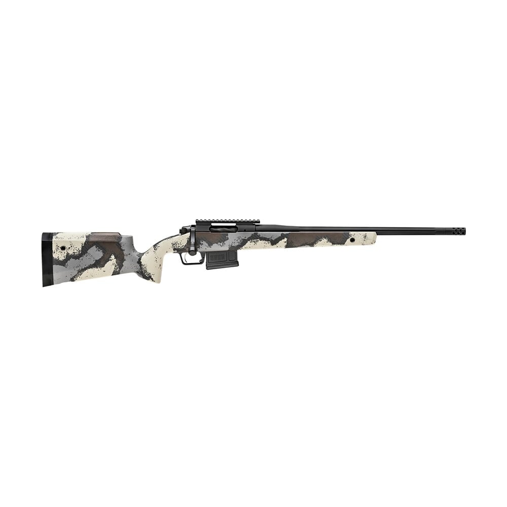 springfield armory baw9206cmd model 2020 waypoint 6mm creedmoor 5+1 cap 20" desert verde cerakote rec/barrel ridgeline camo carbon fiber hybrid profile with m lok stock right hand (full size) Springfield Armory BAW9206CMD Model 2020 WayPoint 6mm Creedmoor 5+1 Cap 20" Desert Verde Sports South item 129942