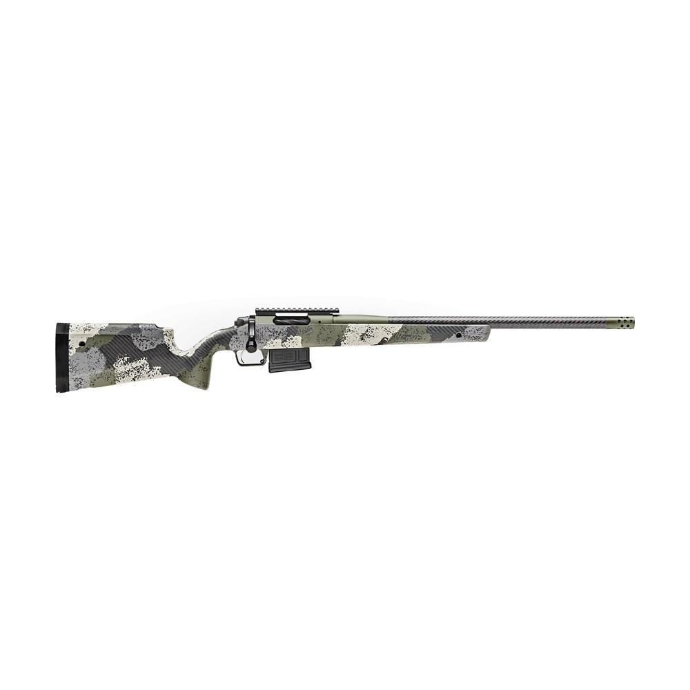 springfield armory baw92265cmcfg 2020 waypoint 6.5 creedmoor 5+1 22" cf evergreen camo hybrid profile w/m lok stock mil spec green cerakote right hand Springfield Armory BAW92265CMCFG 2020 WayPoint 6.5 Creedmoor 5+1 22" CF Evergreen Camo Hybrid Sports South item 129953