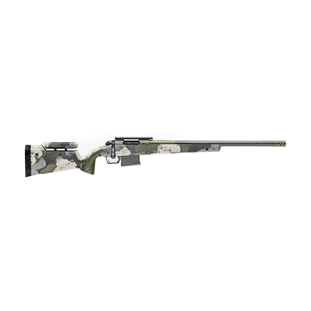 springfield armory baw92265cmcfga 2020 waypoint 6.5 creedmoor 5+1 22" cf evergreen camo hybrid profile w/adj cheek comb & m lok stock mil spec green cerakote right hand Springfield Armory BAW92265CMCFGA 2020 WayPoint 6.5 Creedmoor 5+1 22" CF Evergreen Camo Hybrid Sports South item 129955